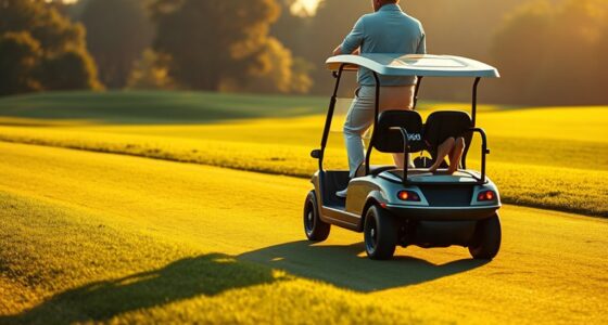 top electric caddies with follow mode