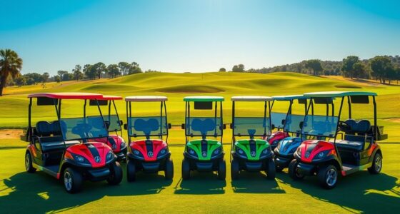 top electric golf trolleys
