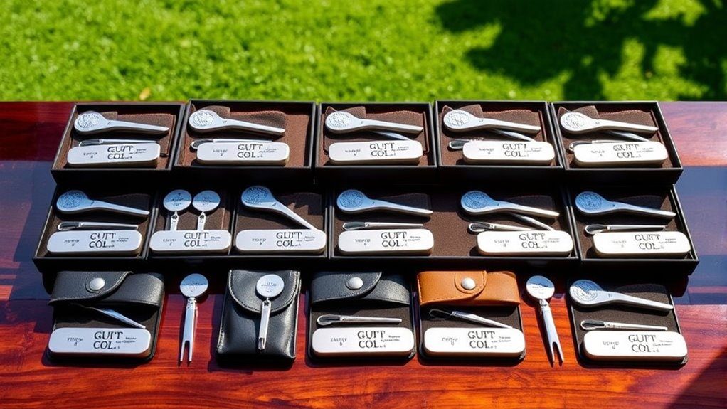 top engraved golf gift sets