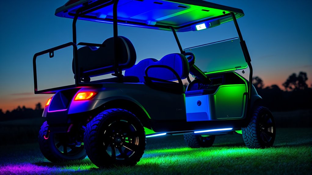 top golf cart light kits