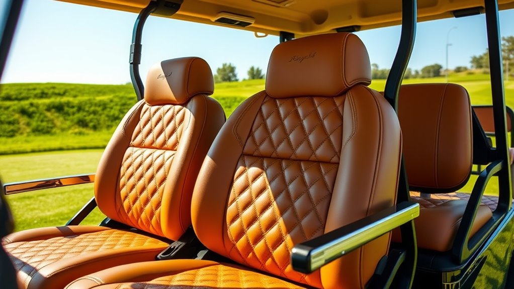 top golf cart seat upgrades