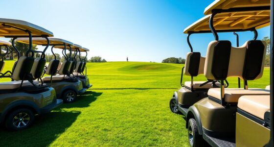 top golf carts with seats