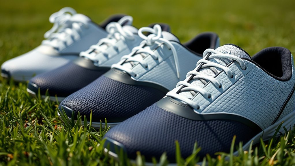 top golf shoes with boa lacing