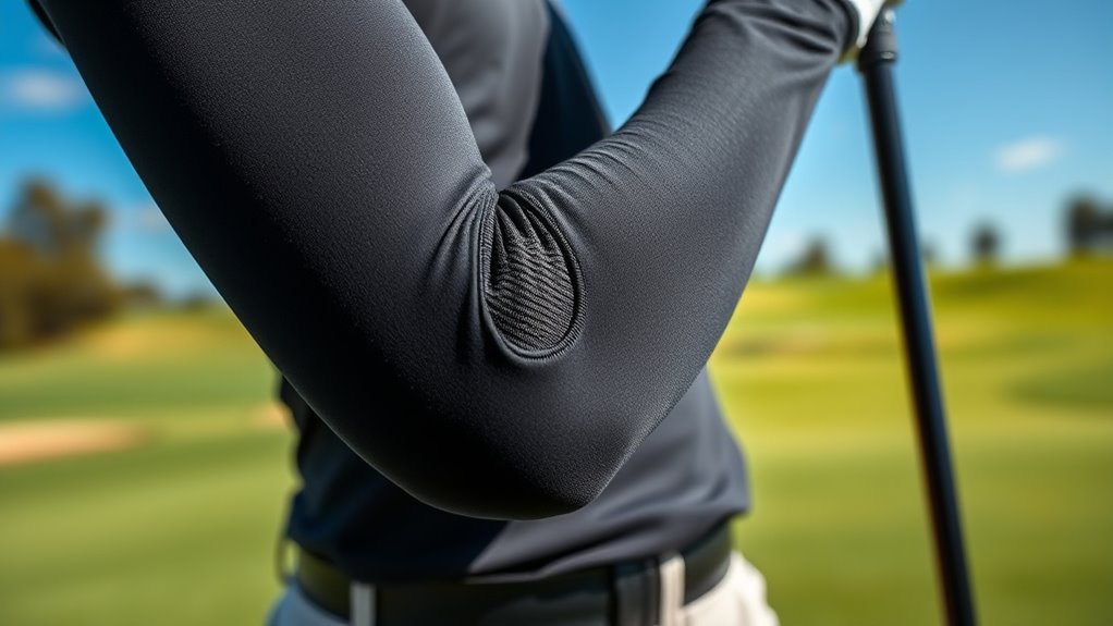 top golf sleeve sun protection
