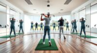 top golf swing training mirrors