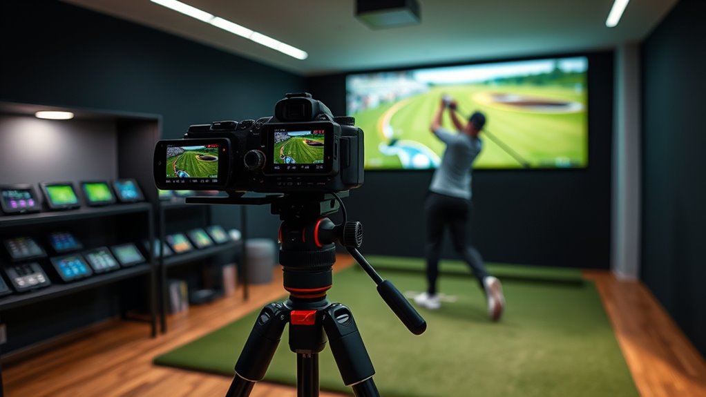 top high speed golf monitors