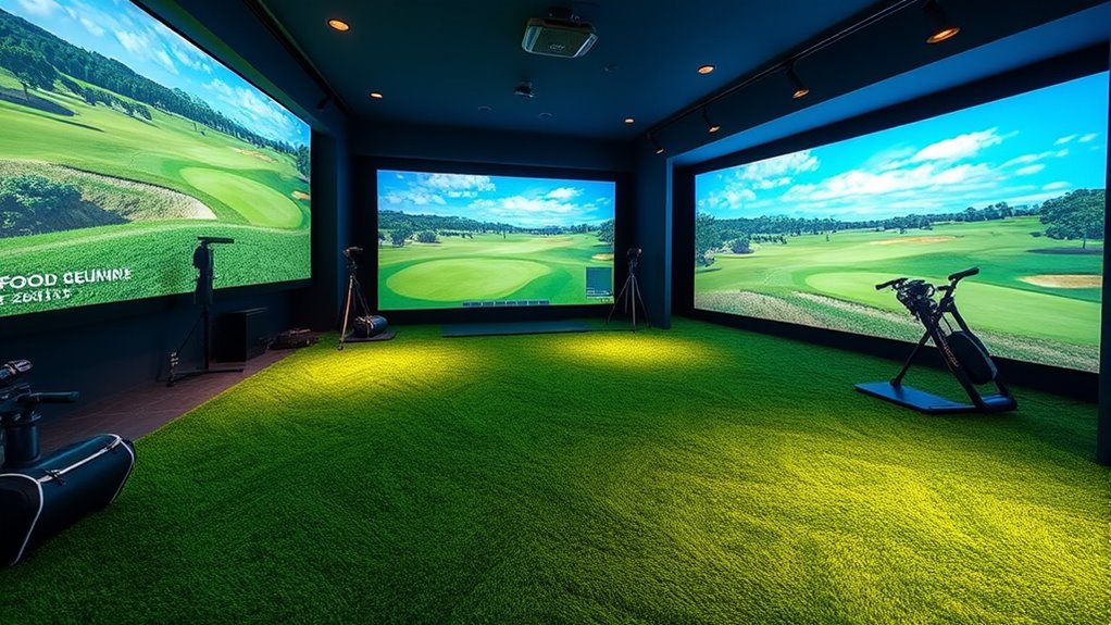 top home golf simulator kits