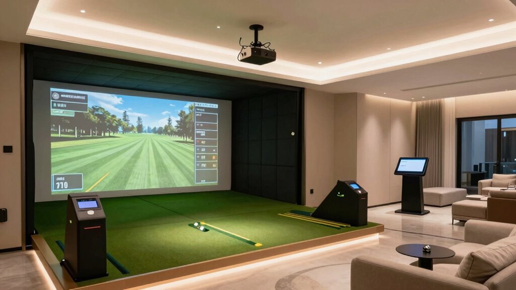 top home golf simulator packages