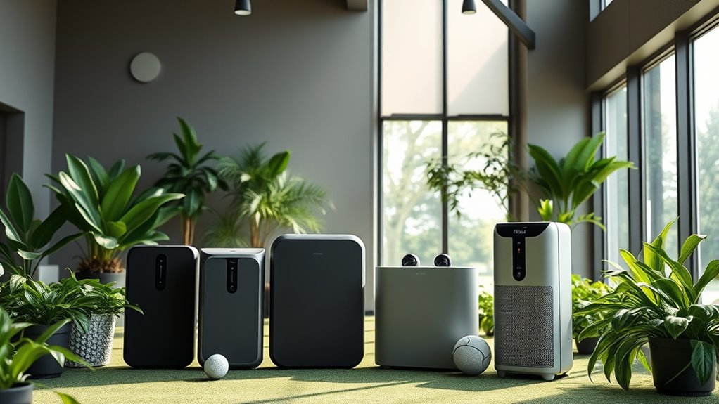 top indoor golf air purifiers