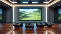 top indoor golf launch monitors
