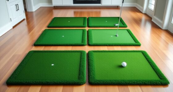 top indoor golf practice mats