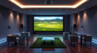 top indoor golf simulator studios