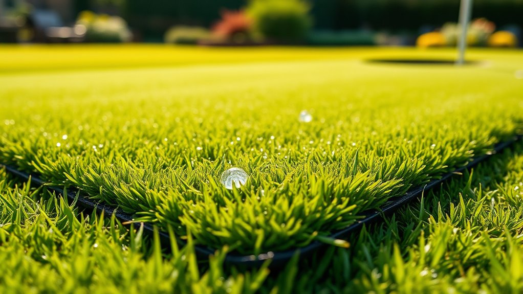 top pre cut artificial green rolls