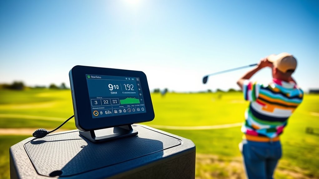 top premium golf radar monitors