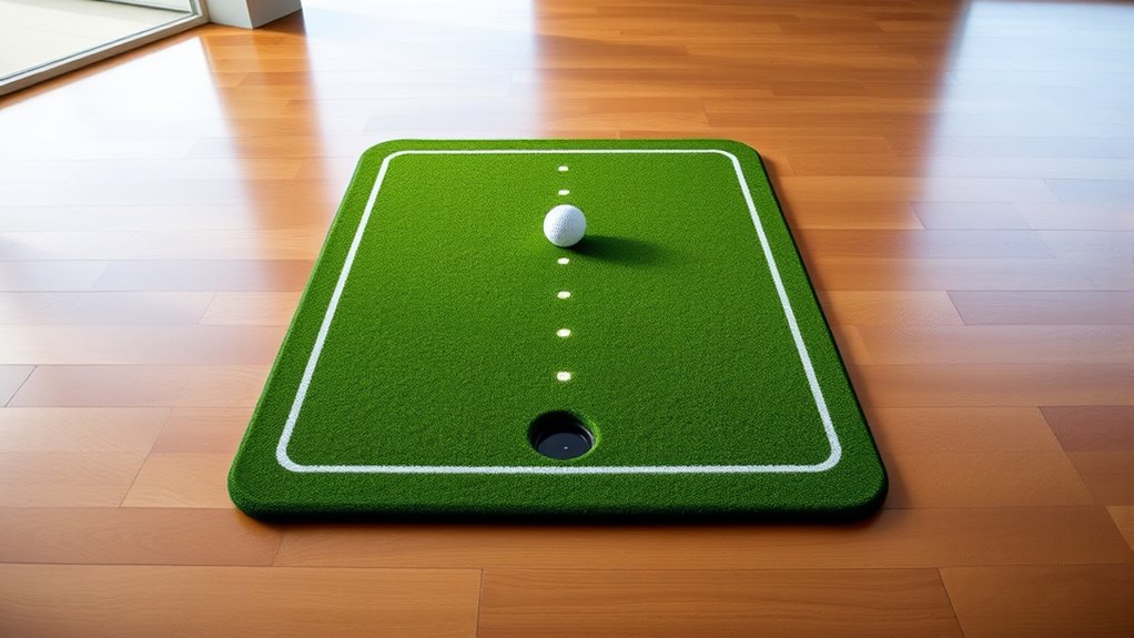 top putting mats with ball return