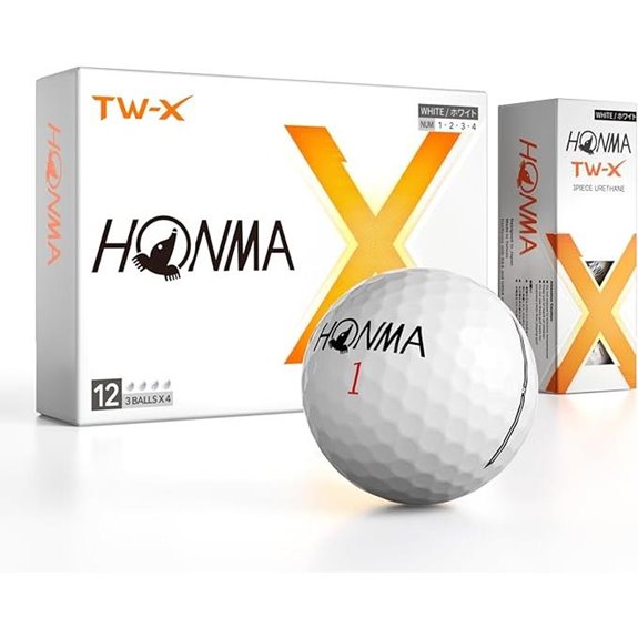 Honma TW-X Golf Balls – Tour Spin & Distance