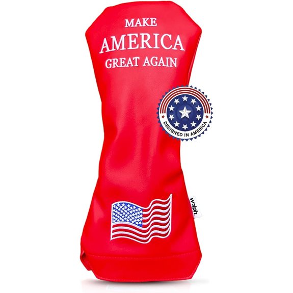 Wolph USA Trump-Inspired Leather Driver Head Cover