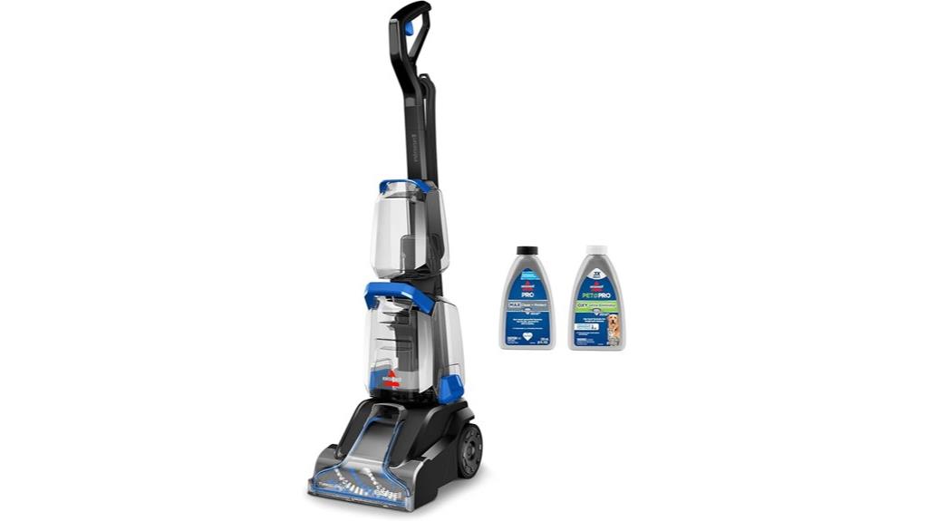 upright carpet cleaning machine