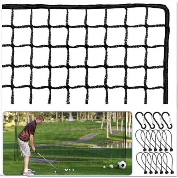 Golf Practice Net - Multiple Sizes for Sports and Hitting