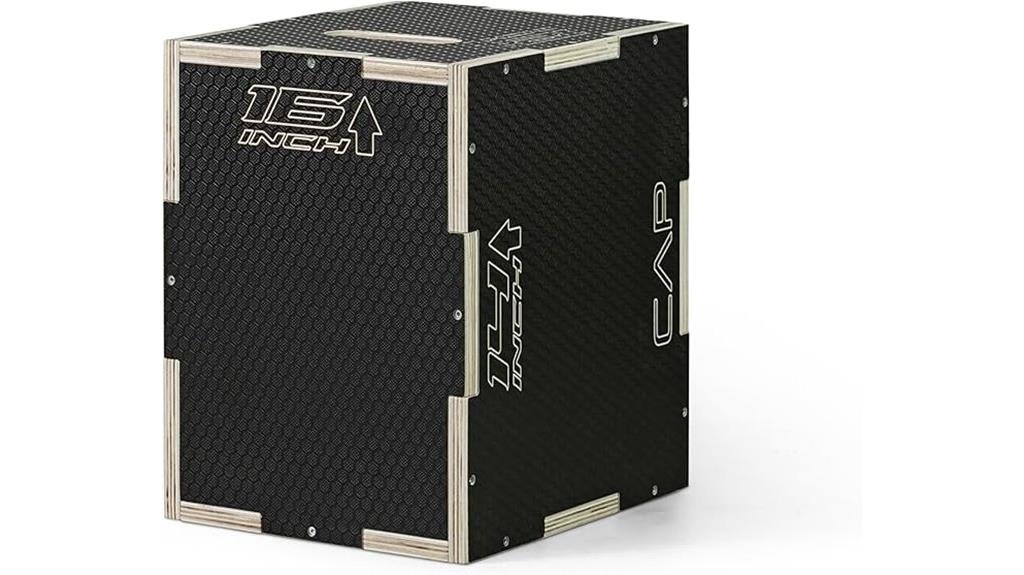 versatile adjustable plyometric box