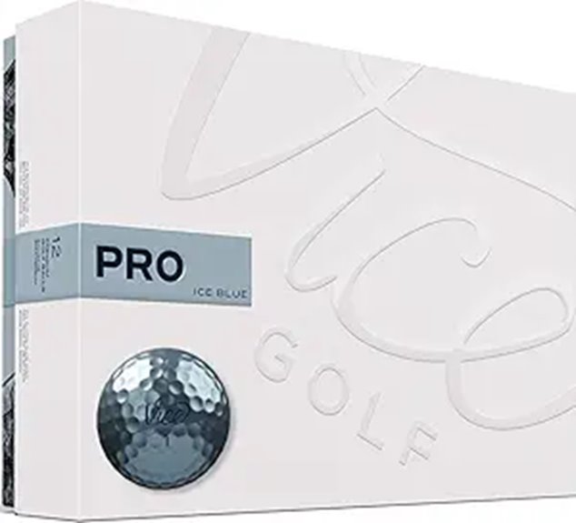 VICE Pro Golf Balls Pro Ice Blue (One Dozen)
