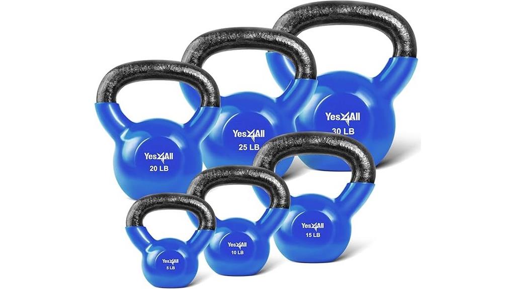 vinyl coated kettlebell workouts