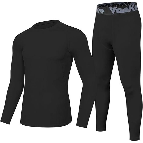 Thermal Men’s Underwear Set with Fleece Lining