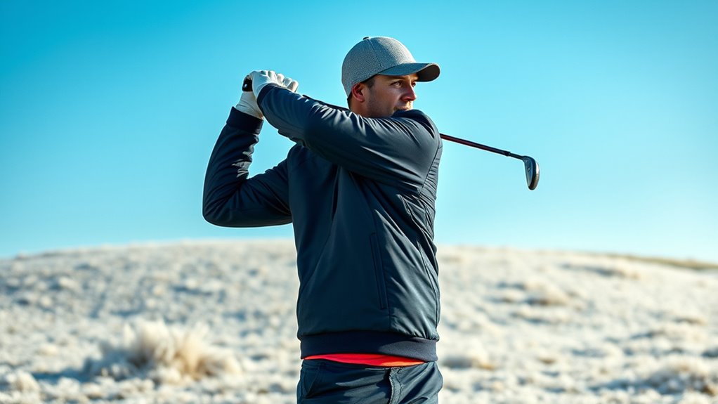 warm waterproof golf gear