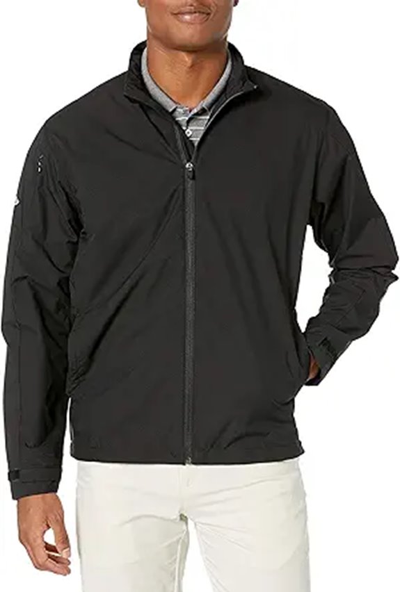 water resistant men s wind jacket