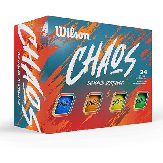 WILSON 2024 Chaos Golf Balls - 24 Balls