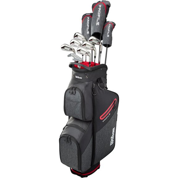 Wilson Senior Profile Complete Golf Set with Cart Bag