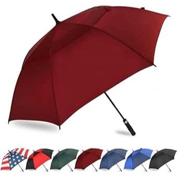 LLanxiry Automatic Golf Umbrella Windproof Waterproof SPF50