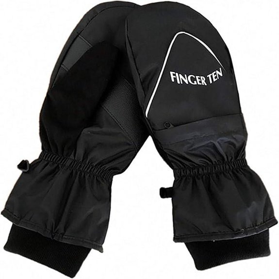 winter golf gloves pair