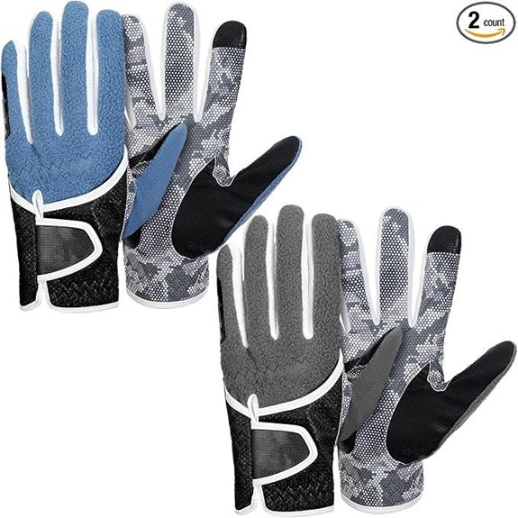 Geyoga Winter Golf Gloves for Men (2 Pairs)