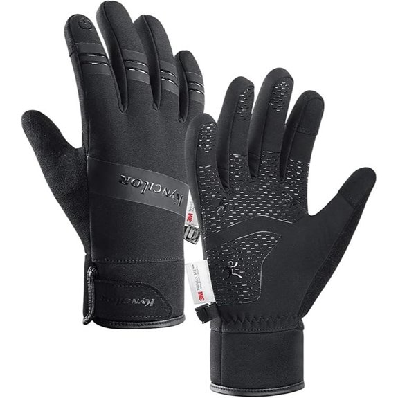 FOXLVDA Winter Touch Screen Gloves for Cold Weather