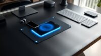 wireless charging desk mats