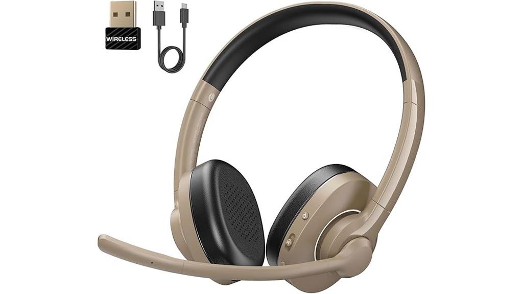 wireless headphones with microphone