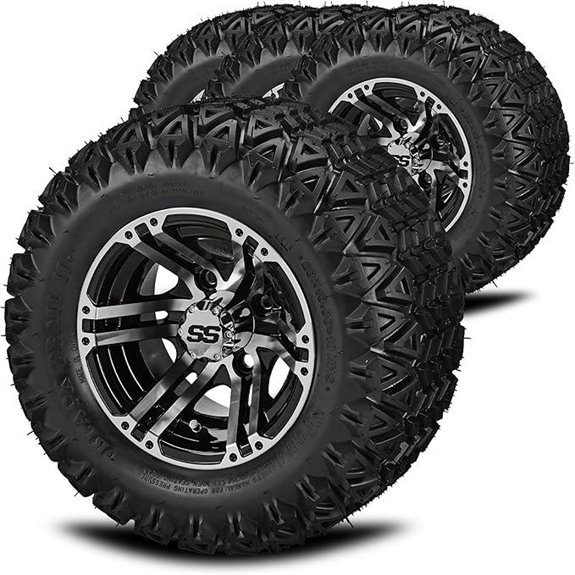 yukon black tire set