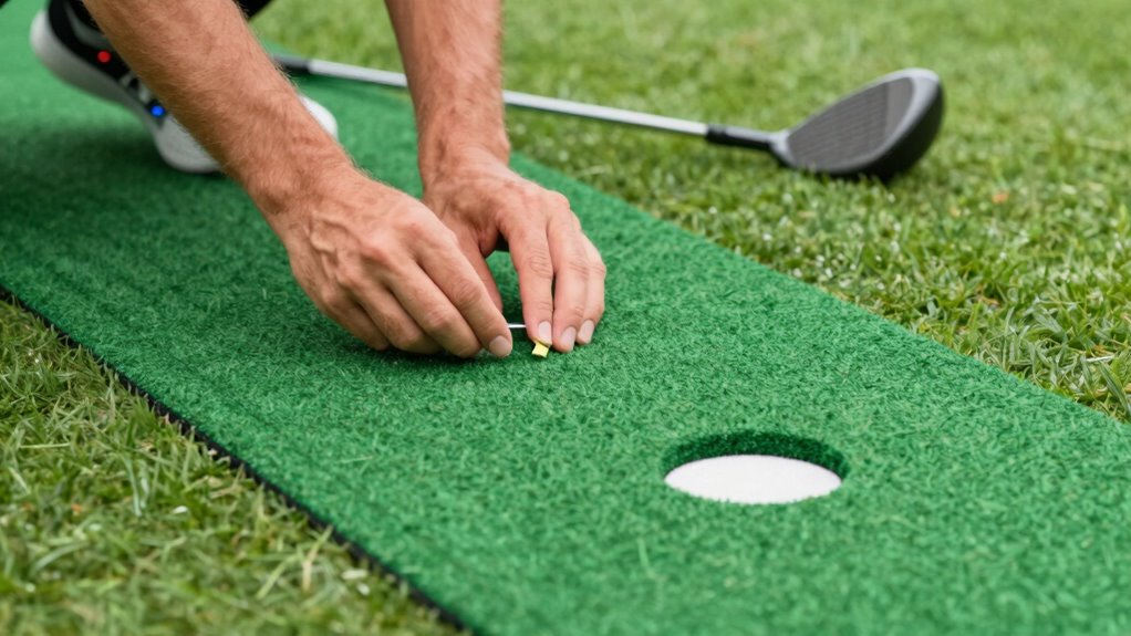 consistent practice improves putting