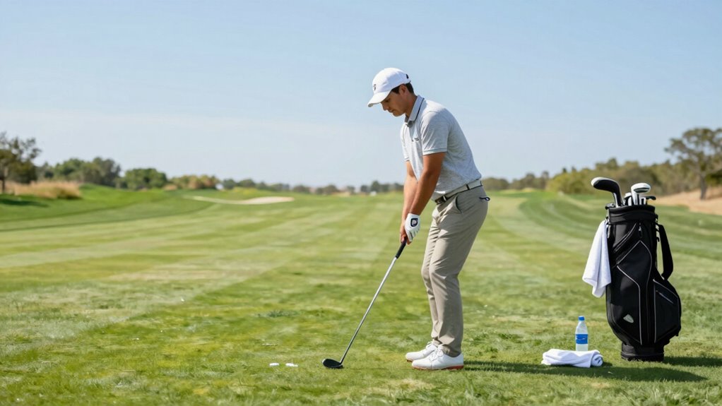 consistent pre shot routine effectiveness