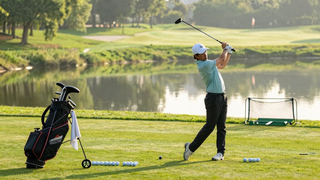 create consistent golf practice