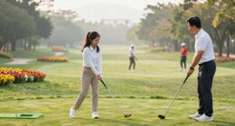 easing beginners golf anxiety