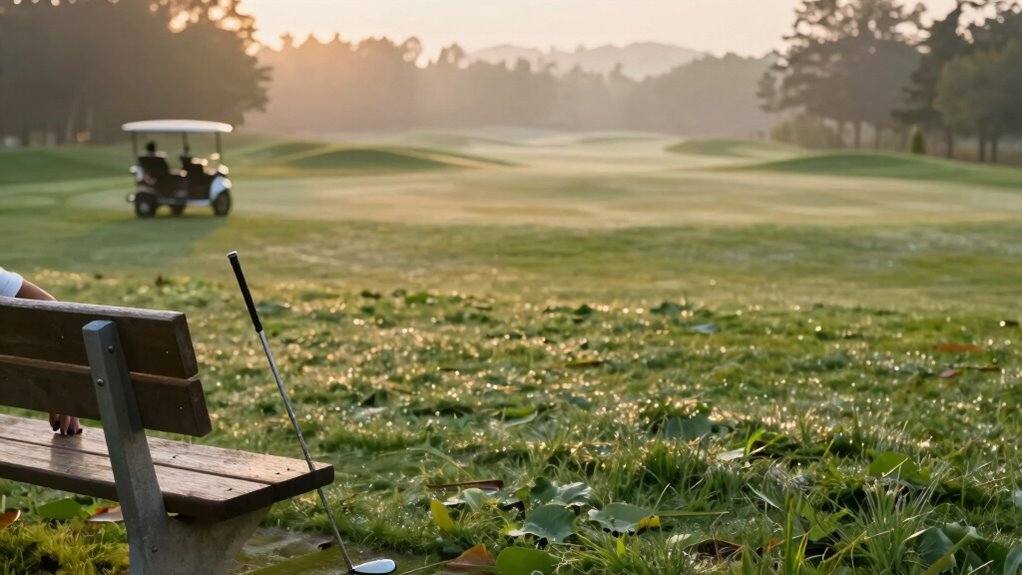 enjoying golf before improvement