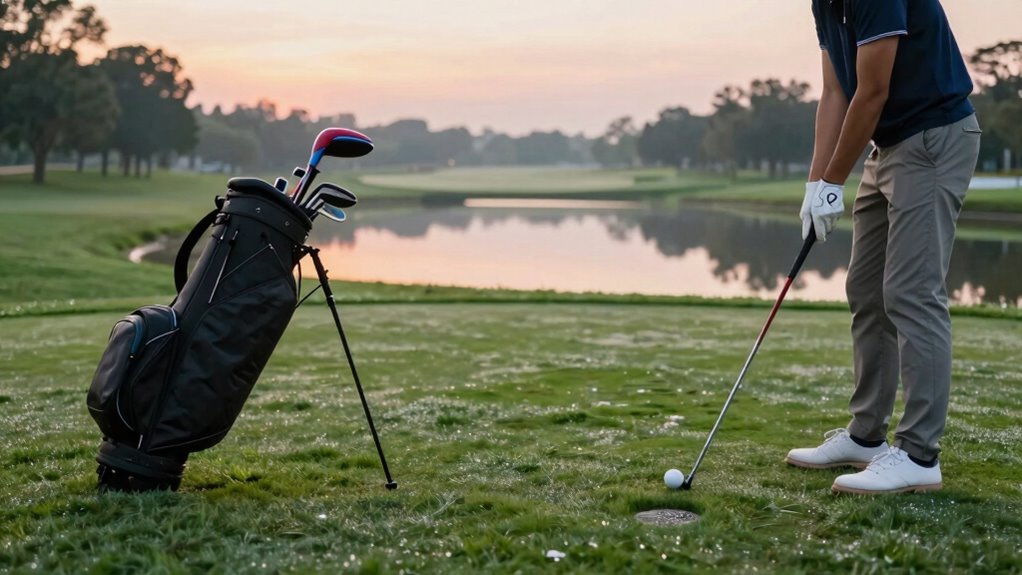 golf etiquette and beginner equipment