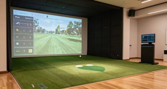 golf practice safety screen