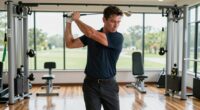 golfers improving strength training