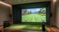 home golf simulator setup