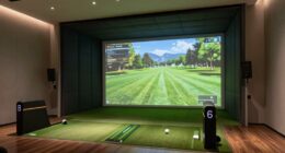 home golf simulator setup