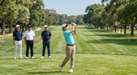 learning from experienced golfers