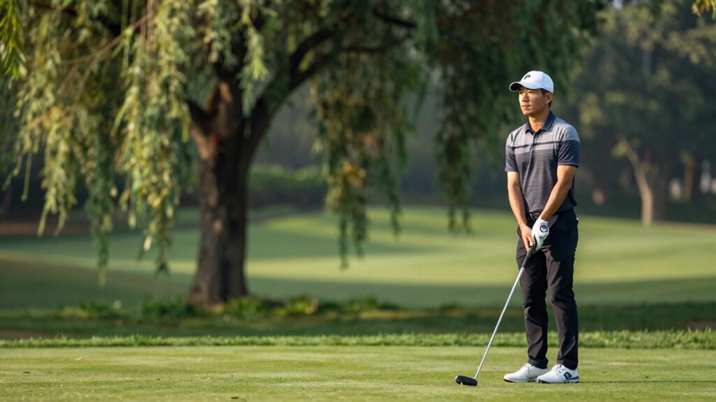 less thinking improves golf